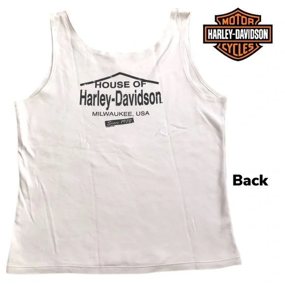 HARLEY DAVIDSON RARE 105 YEARS TANK TOP - Picture 7 of 8